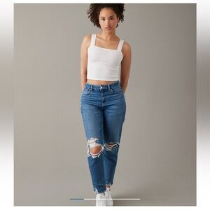 American Eagle Curvy Mom Jean